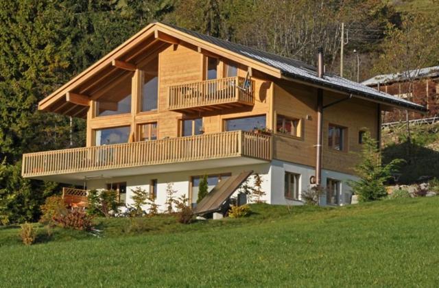 Chalet Lyngen Leysin Buitenkant foto
