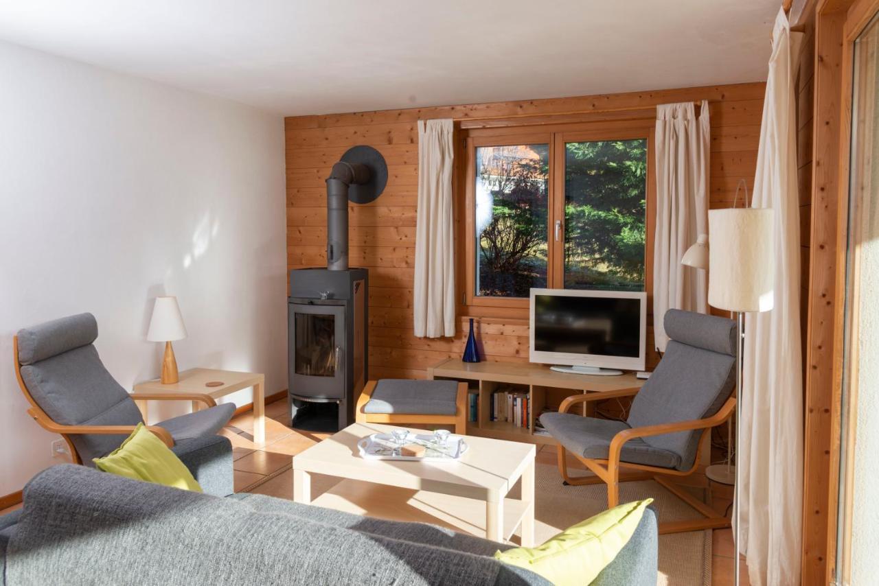 Chalet Lyngen Leysin Buitenkant foto
