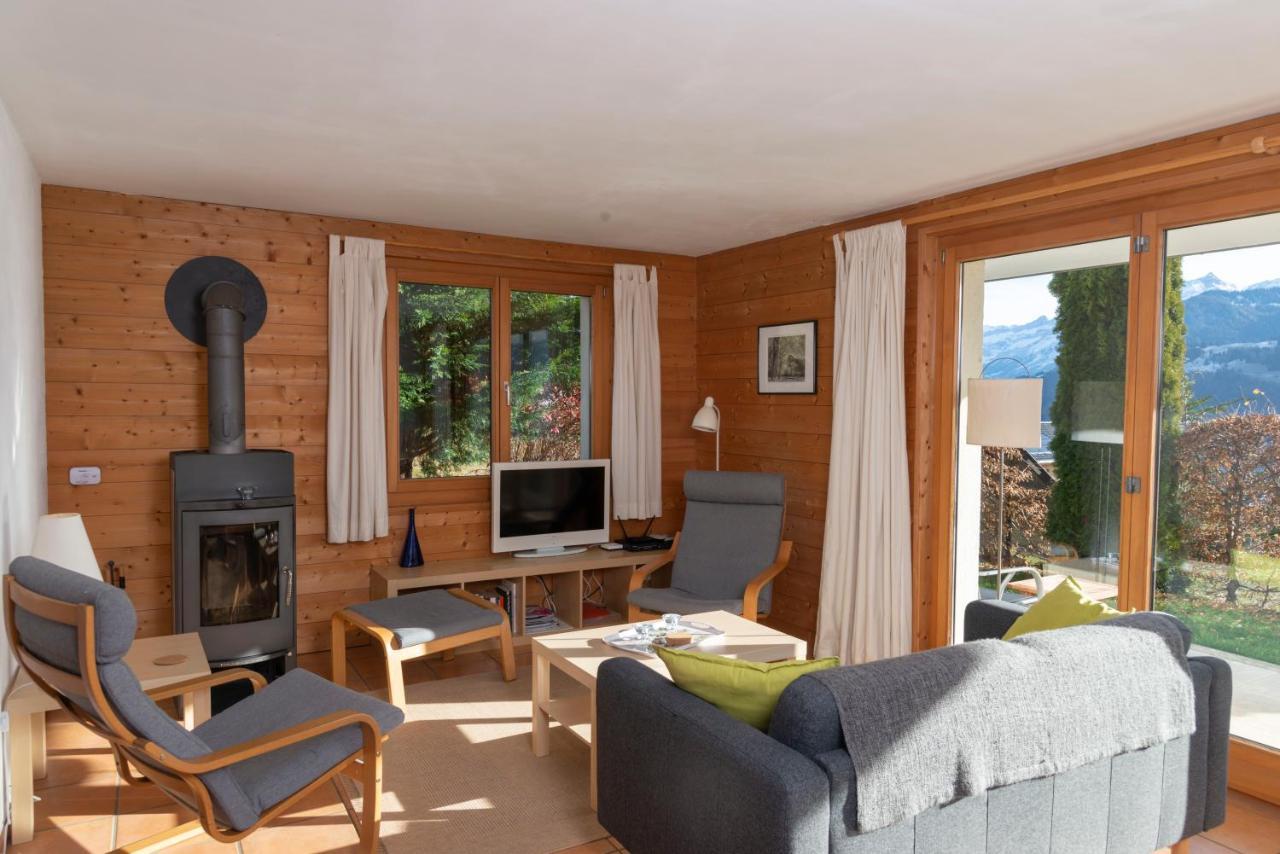 Chalet Lyngen Leysin Buitenkant foto