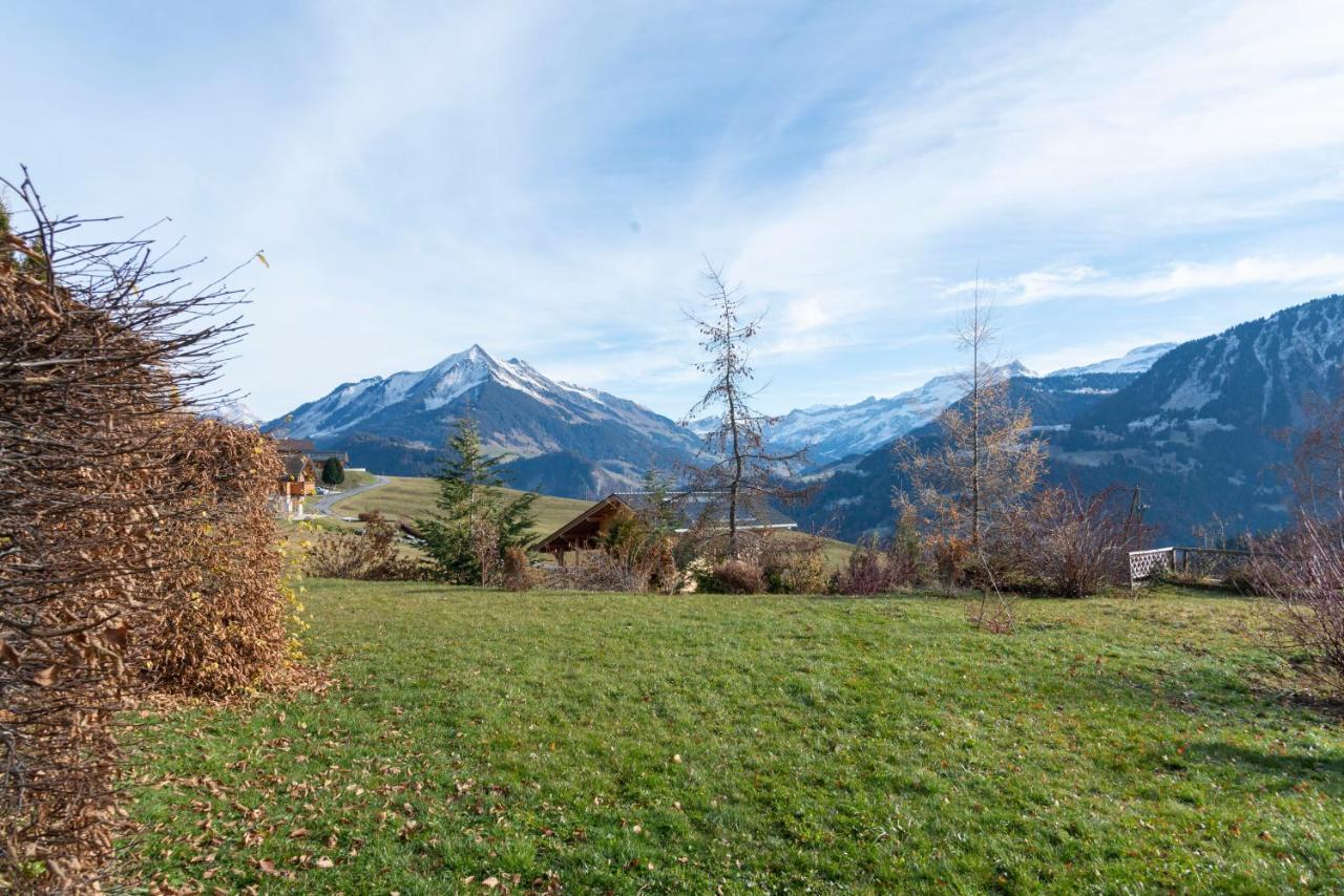 Chalet Lyngen Leysin Buitenkant foto
