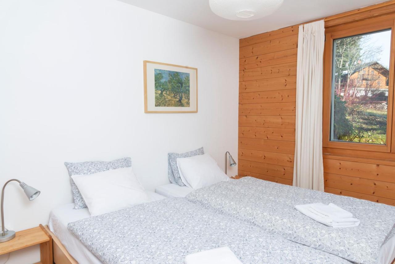 Chalet Lyngen Leysin Buitenkant foto